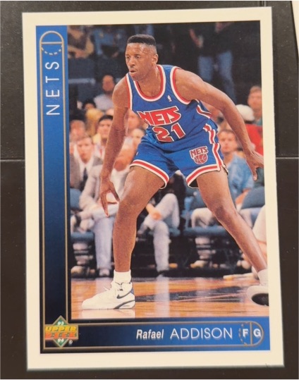 1993-94 Upper Deck #93 Rafael Addison — front