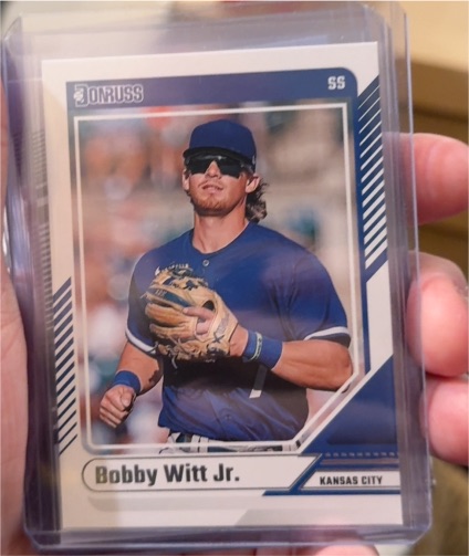 2024 Panini Donruss #1 Bobby Witt Jr. — front