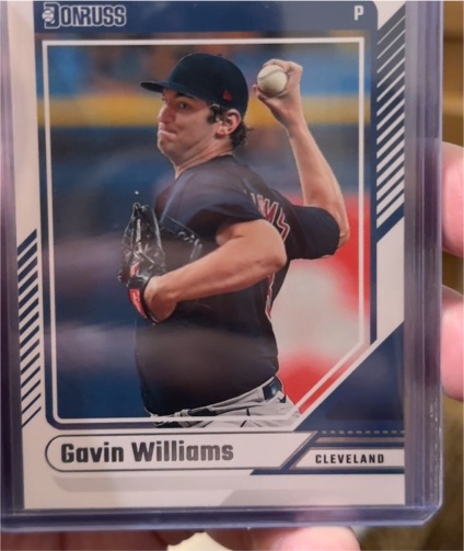 2024 Donruss #45 Gavin Williams Cleveland Guardians — front