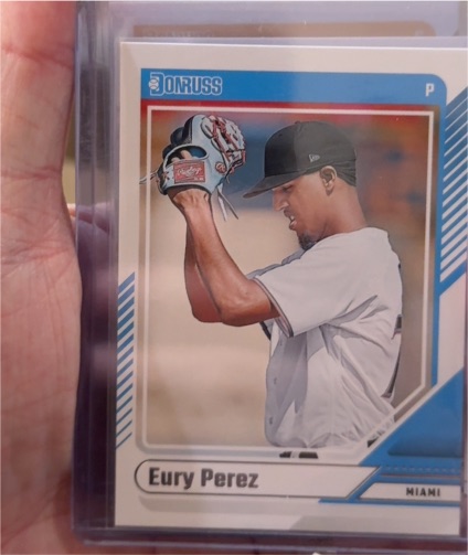 2024 Donruss #19 Eury Perez — front