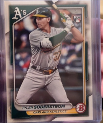 2024 Bowman #15 Tyler Soderstrom — front