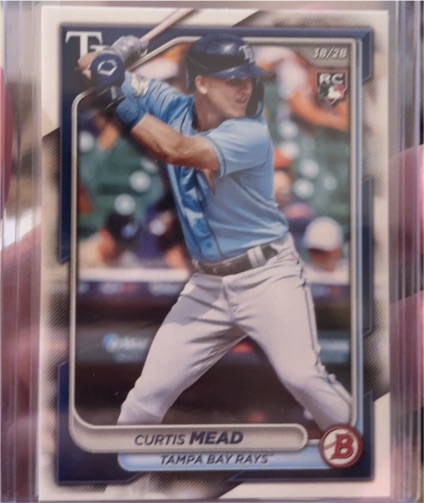 2024 Bowman #28 Curtis Mead — front