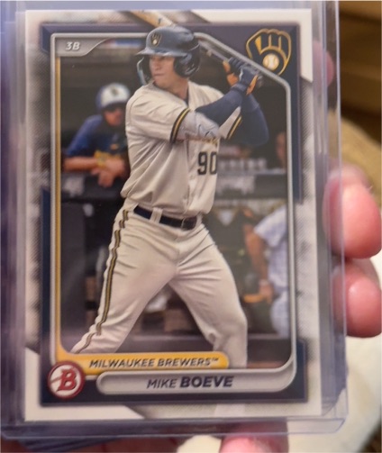 2024 Bowman Prospects #BP-138 Mike Boeve — front