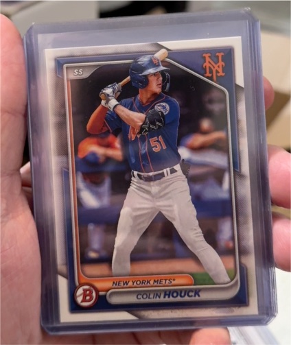 2024 Bowman Prospects #BP-123 Colin Houck — front