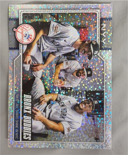 2026 Topps Series 1 #302 Bronx Buddies Aaron Judge/Fried/Rodon — front