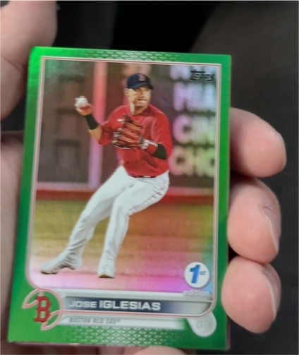 2022 Topps Series 1 1st Edition #15 Jose Iglesias — front