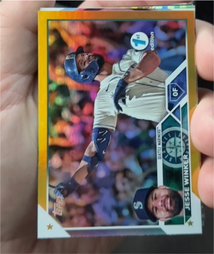 2023 Topps Series 1 #306 Jesse Winker — front