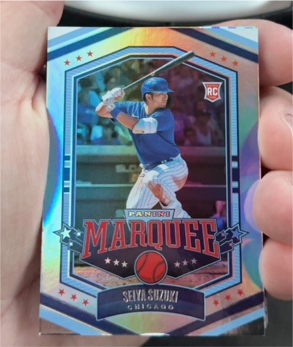 2022 Panini Chronicles Marquee #5 Seiya Suzuki Chicago Cubs — front