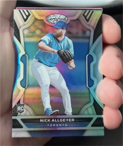 2022 Panini Chronicles Certified #15 Nick Allgeyer — front