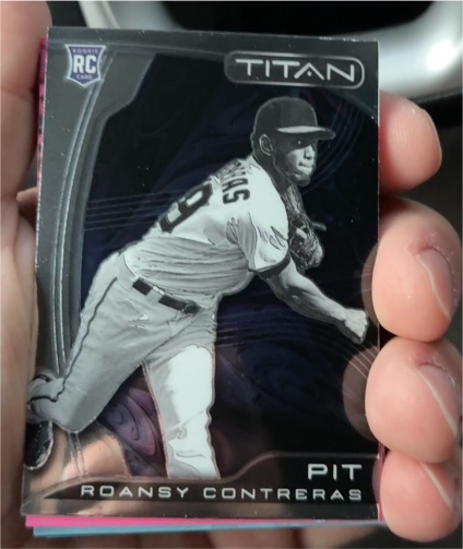 2022 Panini Chronicles Titan #12 Roansy Contreras — front