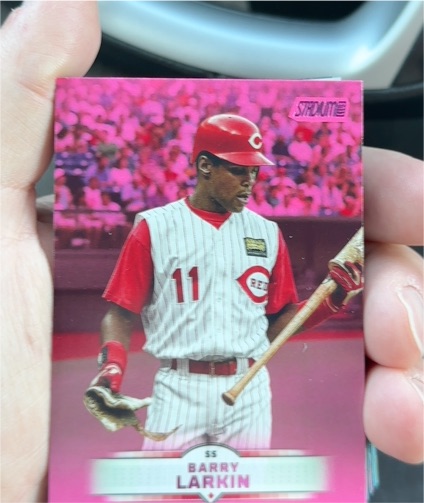 2025 Topps Stadium Club #27 Barry Larkin — front