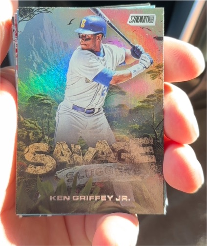 2025 Topps Stadium Club Savage Sluggers #SS-24 Ken Griffey Jr. — front