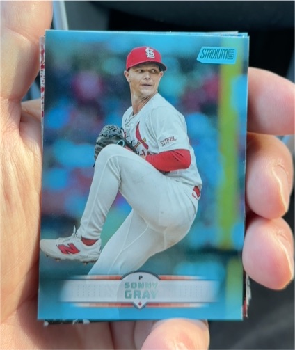 2025 Topps Stadium Club #165 Sonny Gray — front