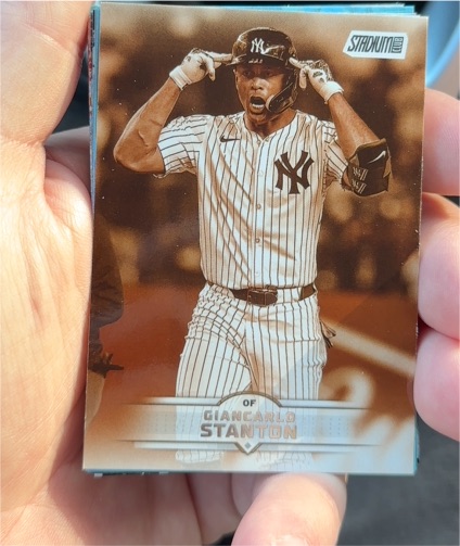 2025 Topps Stadium Club #104 Giancarlo Stanton — front