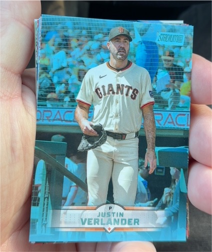 2025 Topps Stadium Club #162 Justin Verlander — front