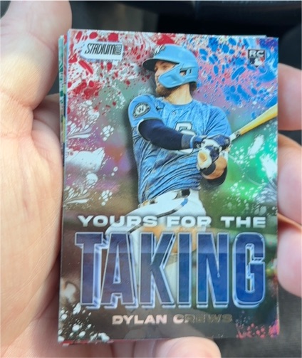 2025 Topps Stadium Club #YK-2 Dylan Crews Yours For The Taking — front
