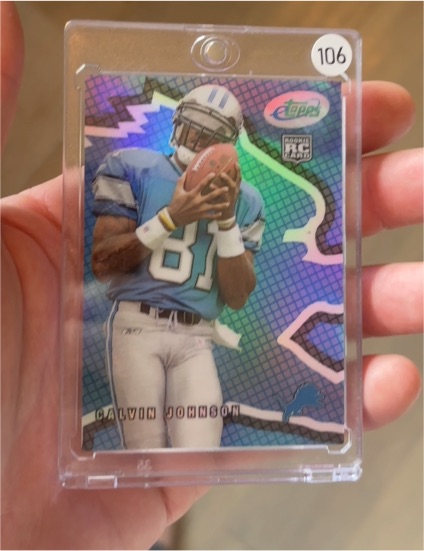2007 Topps eTopps #81 Calvin Johnson — front