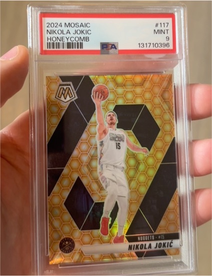 2024 Panini Mosaic Honeycomb #117 Nikola Jokic — front