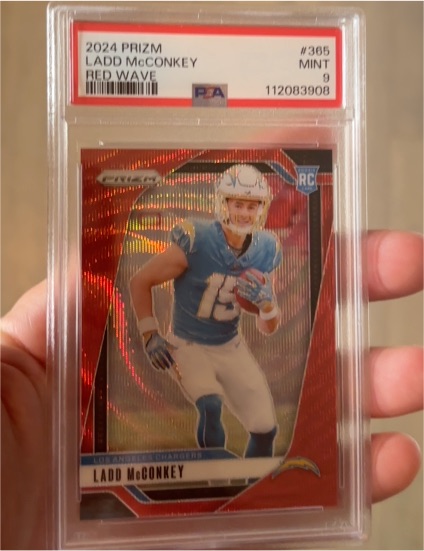 2024 Panini Prizm #365 Ladd McConkey — front