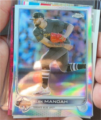 2022 Topps Chrome Update #ASGC-37 Alek Manoah All-Star Game — front