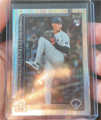 2025 Topps Chrome #81 Will Warren — front
