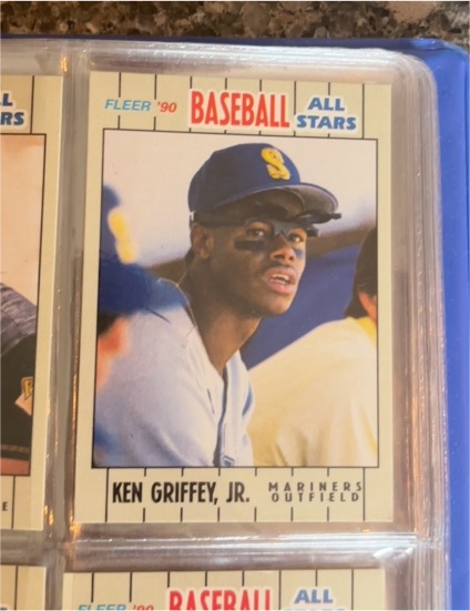 1990 Fleer Baseball All Stars #14 Ken Griffey Jr. — front
