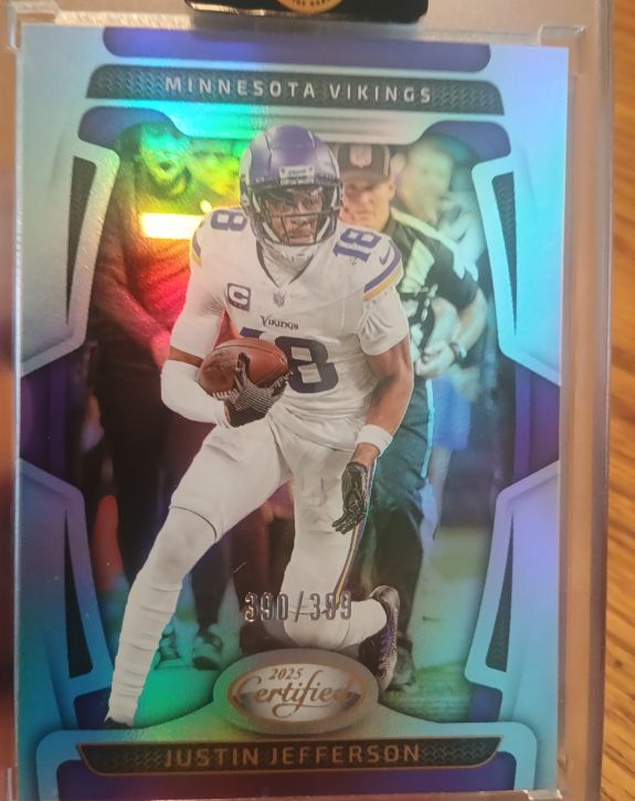 2025 Panini Certified #64 Justin Jefferson — front
