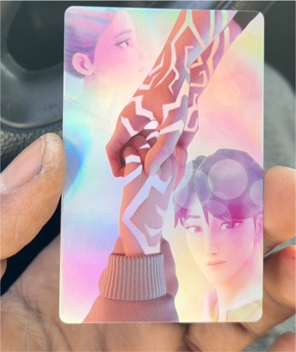 ENHYPEN VANISH Aladin Aladdin Hologram Photo Card Sunoo — front