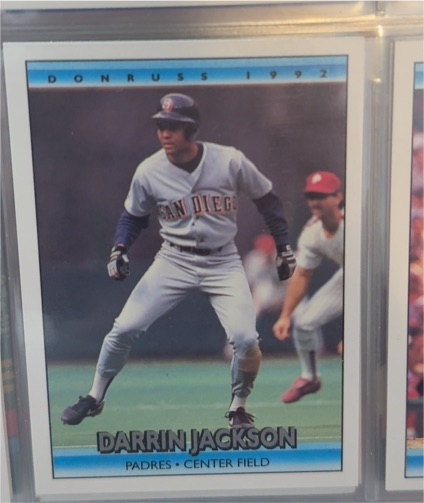 1992 Donruss #292 Darrin Jackson — front
