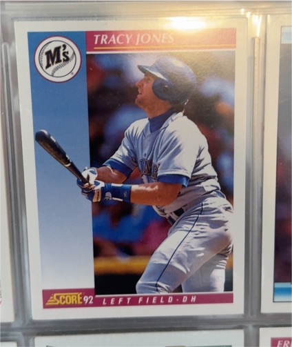 1992 Score #206 Tracy Jones — front