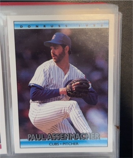1992 Donruss #159 Paul Assenmacher — front