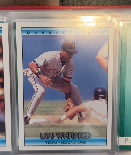 1992 Donruss #285 Lou Whitaker — front