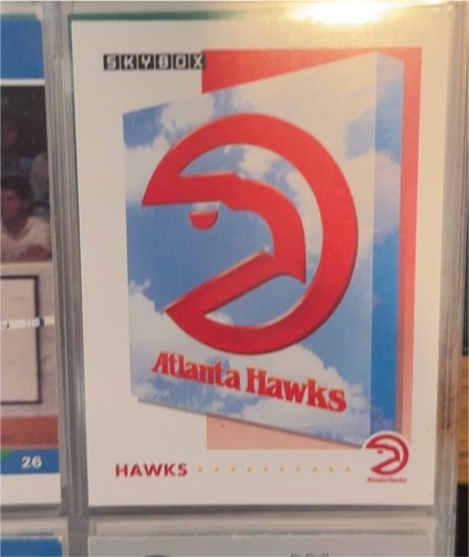 1991-92 Skybox #351 Atlanta Hawks — front
