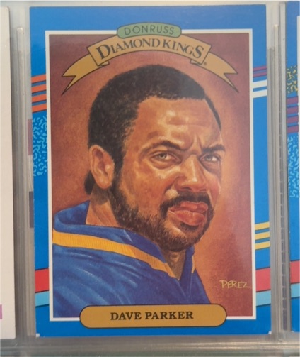 1991 Donruss Diamond Kings #6 Dave Parker — front
