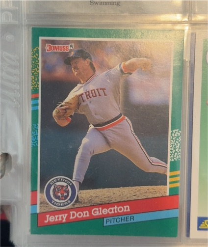 1991 Donruss #661 Jerry Don Gleaton — front