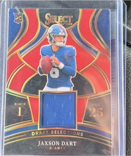 2025 Panini Select Draft Selections #DSM-JDT Jaxson Dart — front