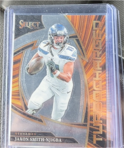 2025 Panini Select #16 Jaxon Smith-Njigba Turbocharged — front
