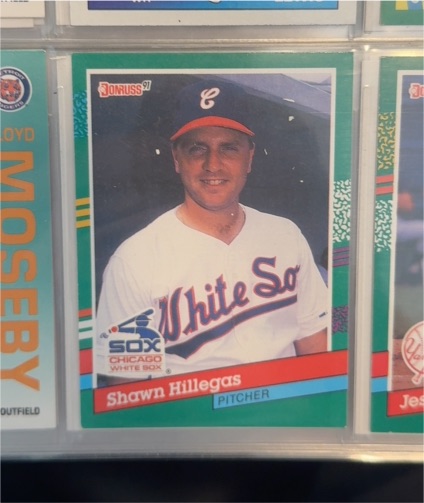 1991 Donruss #589 Shawn Hillegas — front