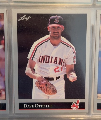 1992 Leaf #218 Dave Otto — front
