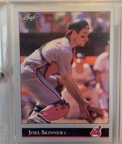 1992 Leaf #181 Joel Skinner — front