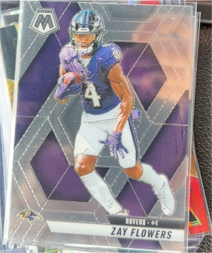 2025 Panini Mosaic #126 Zay Flowers — front