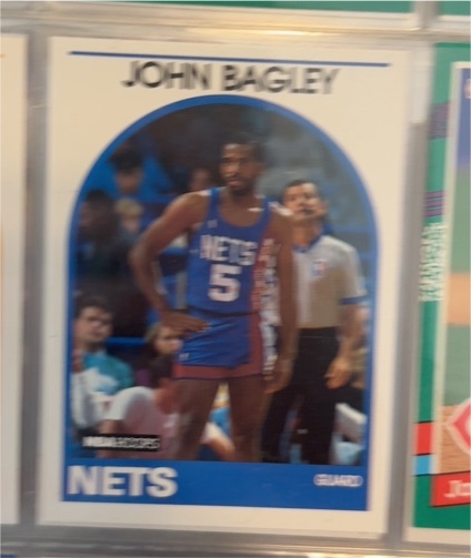 1989-90 NBA Hoops #163 John Bagley — front