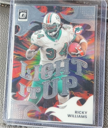 2025 Panini Donruss Optic #16 Ricky Williams Light It Up — front