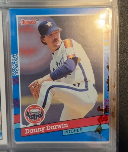 1991 Donruss #165 Danny Darwin — front