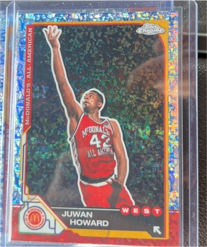 2025 Topps Chrome McDonald's All American #83 Juwan Howard West — front