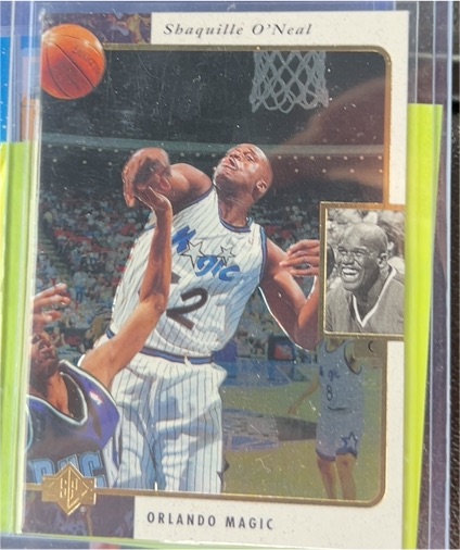 1995-96 Upper Deck SP #96 Shaquille O'Neal — front