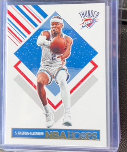 2024-25 Panini NBA Hoops Tribute #283 Shai Gilgeous-Alexander — front