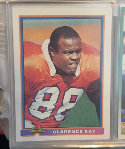 1991 Bowman #135 Clarence Kay — front