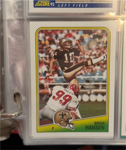 1988 Topps #62 Brian Hansen — front