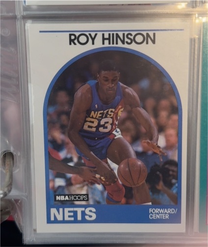 1989 NBA Hoops #276 Roy Hinson — front